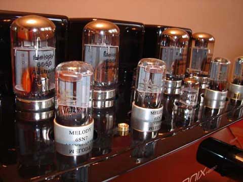 Onix H6550 Integrated Amplifier Tubes Close-Up Product Reviews