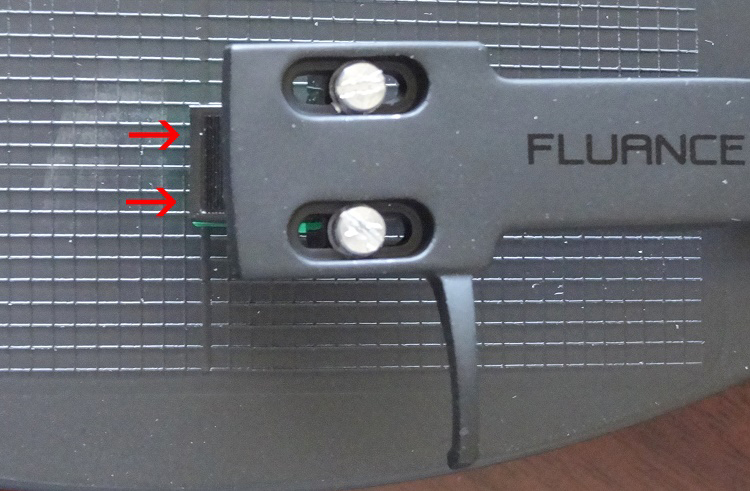 Fluance RT81 Turntable - Screws Holding Cartridge