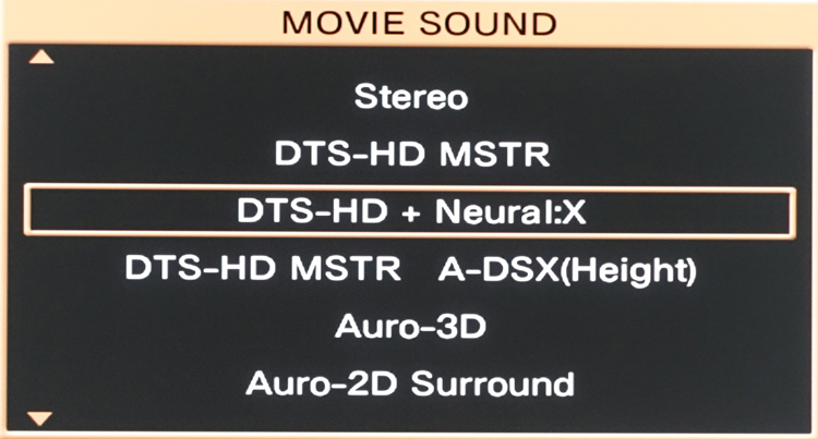 Marantz AV8802 Neural:X Sound Mode