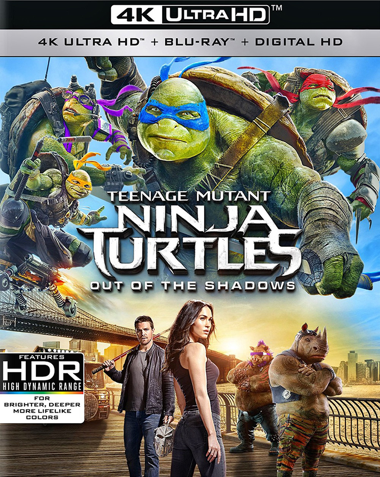 Teenage Mutant Ninja Turtles: Out of the Shadows - Movie Cover