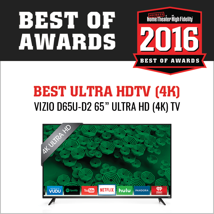 Vizio D65u-D2 65” Ultra HD (4K) TV