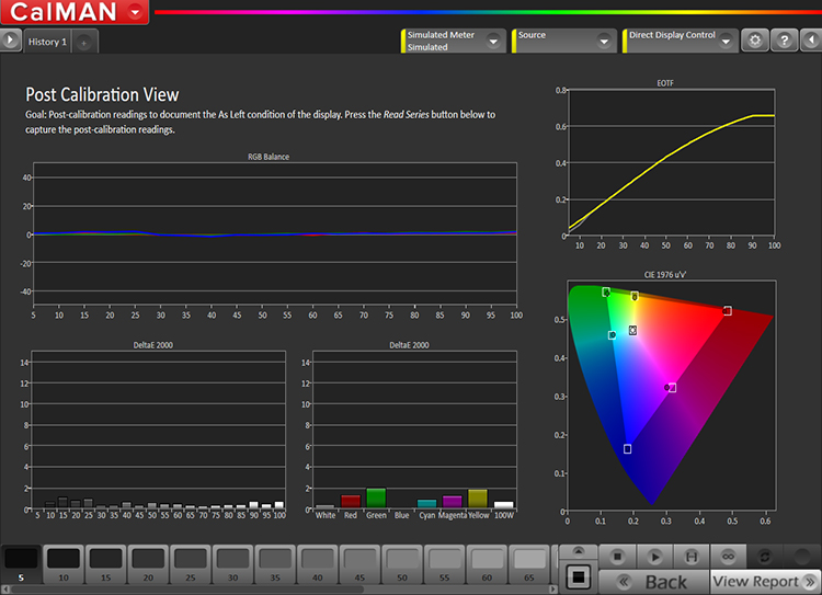 CMS Dolby Vision Post Calibration View