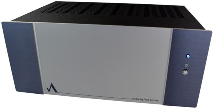 Audio by Van Alstine DVA 850 Mono-Block Amplifier, Front View
