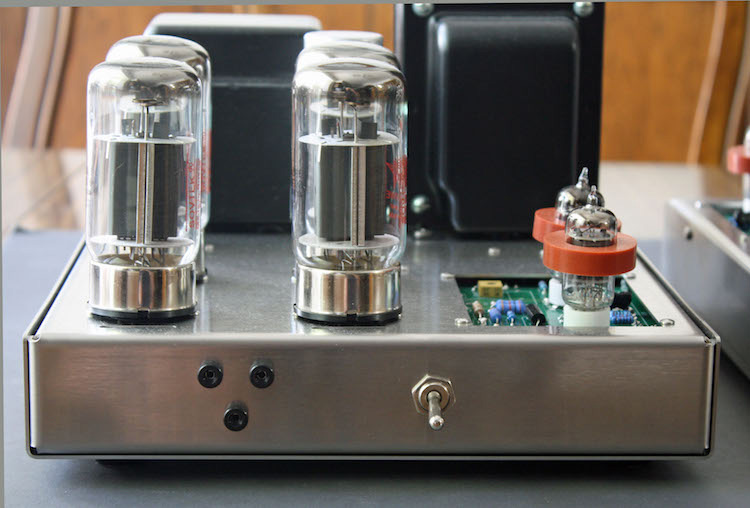 Vacuum Tube Audio M-125 Mono-Tube Power Amplifier - Rear Front View