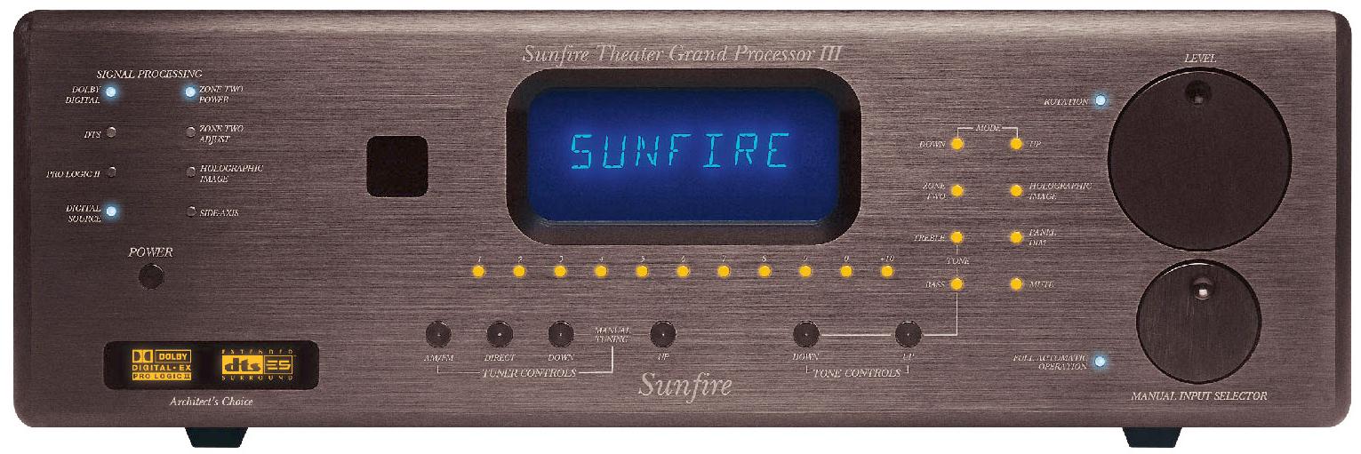sunfire home theater