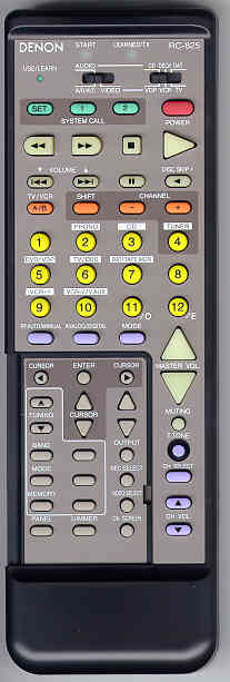 Yamaha AVR-3200 Remote Control