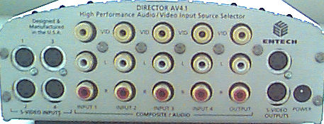 Entech Director Rear Panel (32177 bytes)