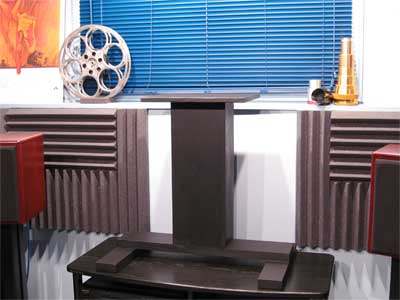 center channel speaker stand