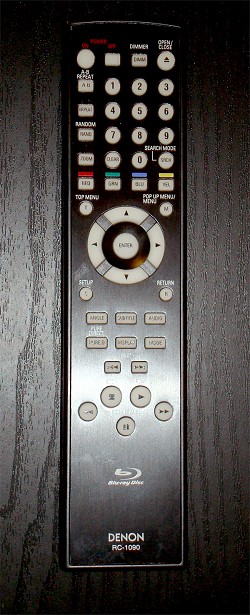 Denon DVD-2500BTCI Blu-ray Player Remote Control