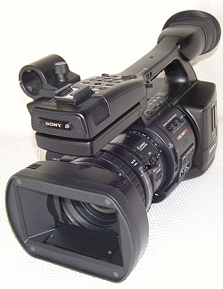 Sony PMW-EX1 Video Camera Front View