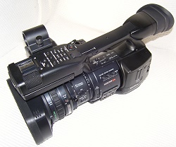 Sony PMW-EX1 Video Camera Top View