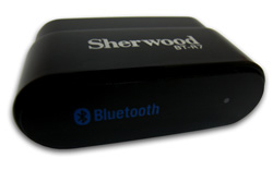 Sherwood RD-7503 A/V Receiver and BT-R7 Bluetooth Adapter