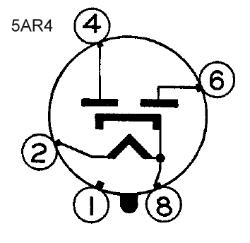 5AR4-pin-out-schematic