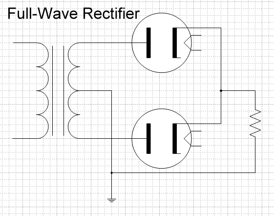 full-wave-rectifier-tube-diode