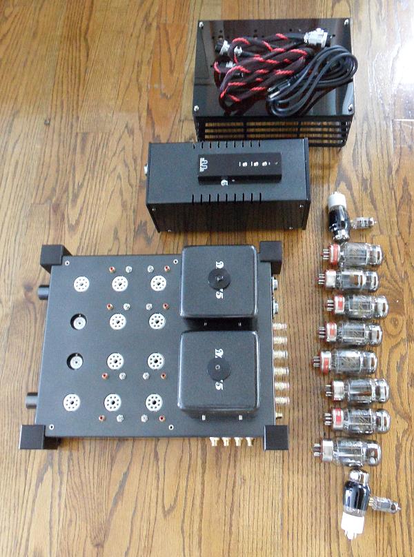 md-75-amplifier-parts-laid-out
