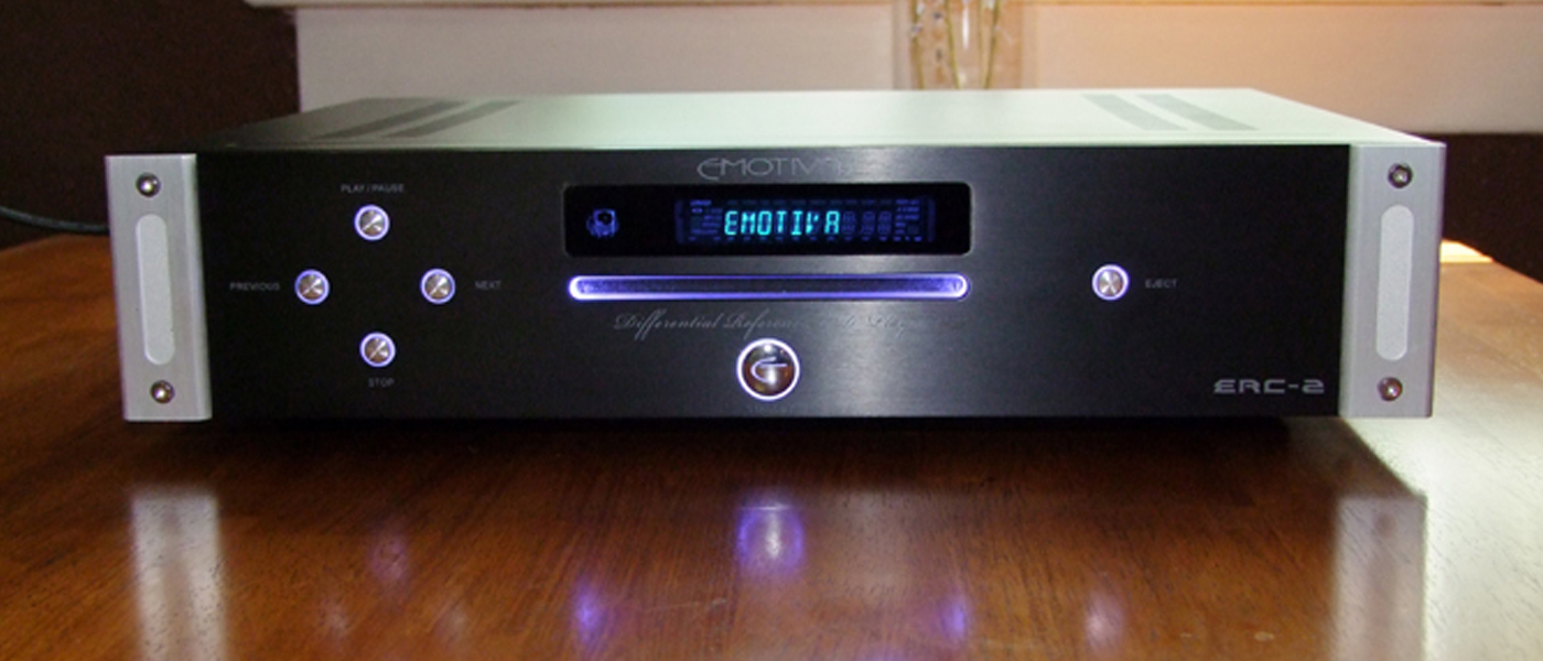 ERC-4 Differential Reference CD Player and Transport – Emotiva