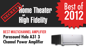 Best MultiChannel Amplifier - Parasound Halo A31 3 Channel Power Amplifier