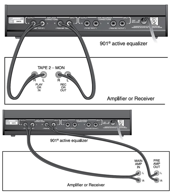 Bose 901 Speakers with Anthem MRX 700 AVR ... bose 901 speaker wiring diagram 