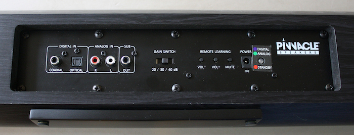 soundbar with analog input