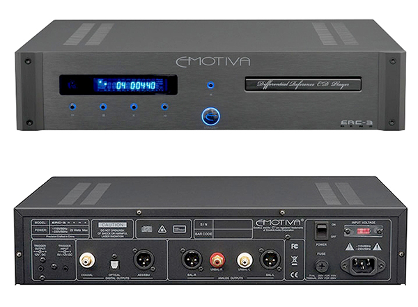 Emotiva ERC-3 Differential Reference CD Player/Digital Transport Review