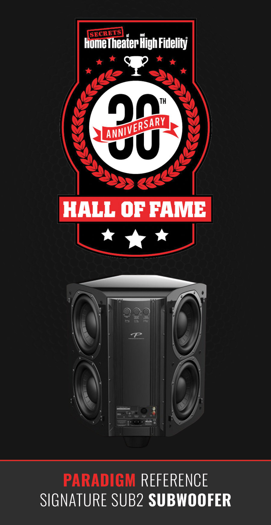 Paradigm Reference Signature SUB 2 Subwoofer