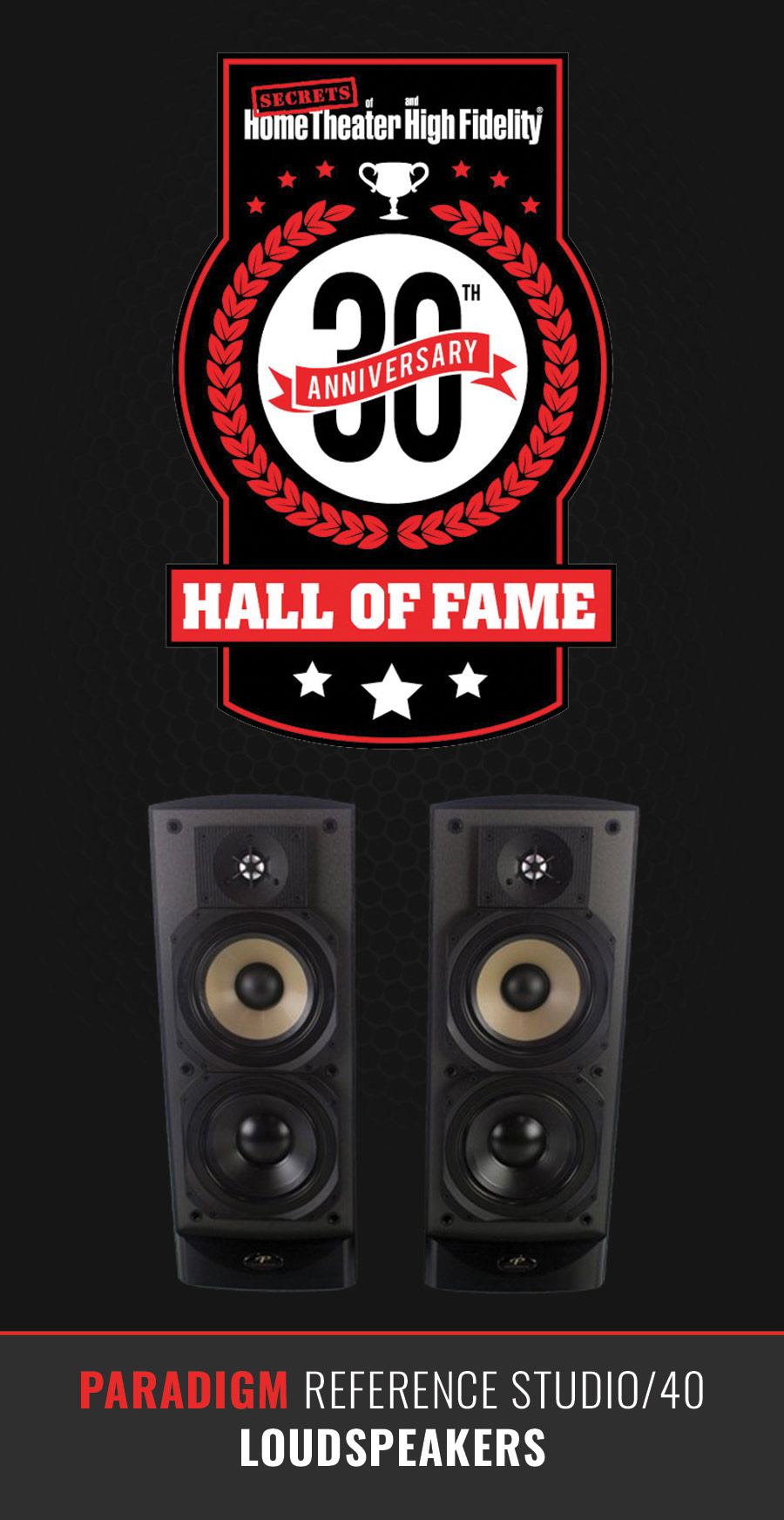 Paradigm Reference Series Speakers Studio/40