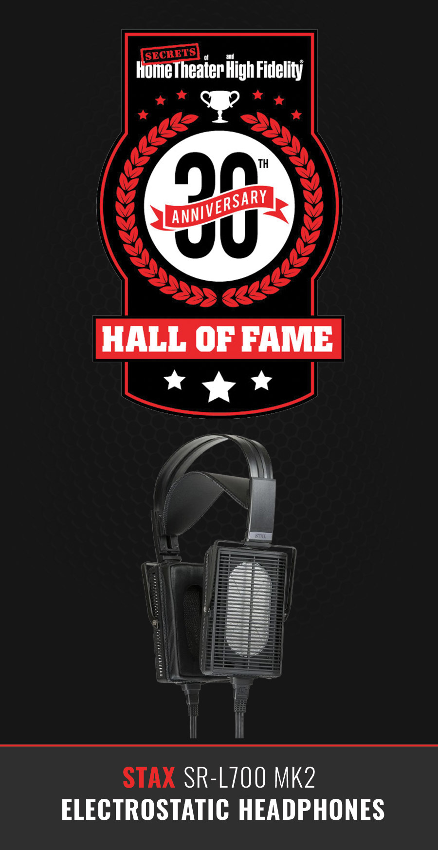 STAX SR-L700 MK2 Electrostatic Headphones