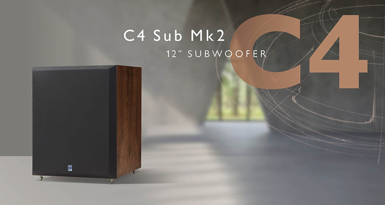 ATC C4 Sub Mk2 12 inches active subwoofer system Angle View