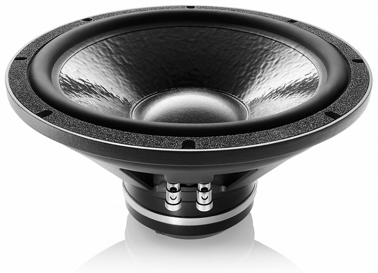 Aerial side view of the ATC SS75-314SC sub-bass driver