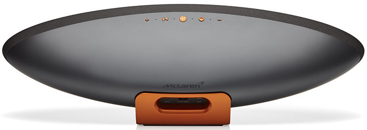 Bowers and Wilkins Zeppelin McLaren Edition wireless speaker Rear View