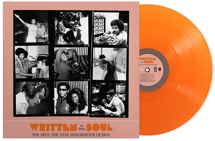 Written in Their Soul – The Hits: The Stax Songwriter Demos (1-LP; Orange Crush Vinyl) by Various Artists limited-edition vinyl music record pressing