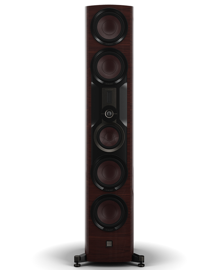 DALI EPIKORE 11 Floorstanding Loudspeaker (High Gloss Walnut Finish) Front View