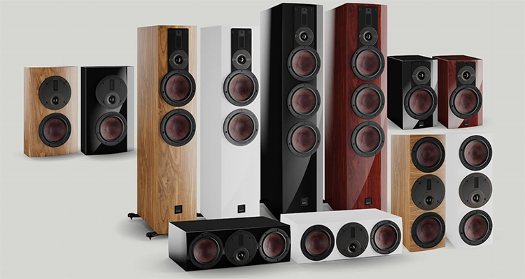 DALI RUBIKORE Loudspeaker Series Full Family Line-up Angle View