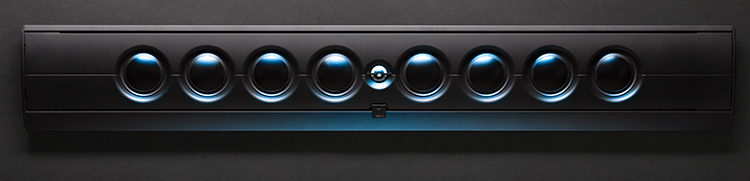 Definitive Technology Mythos Series LCR-85 On-wall home theater speaker Front View