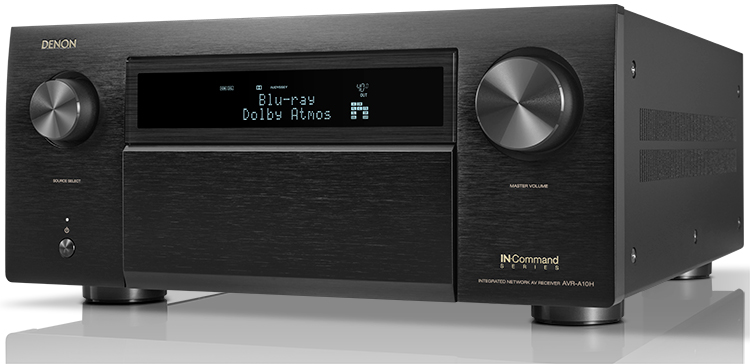 Denon AVR-A10H AV Receiver Angle View