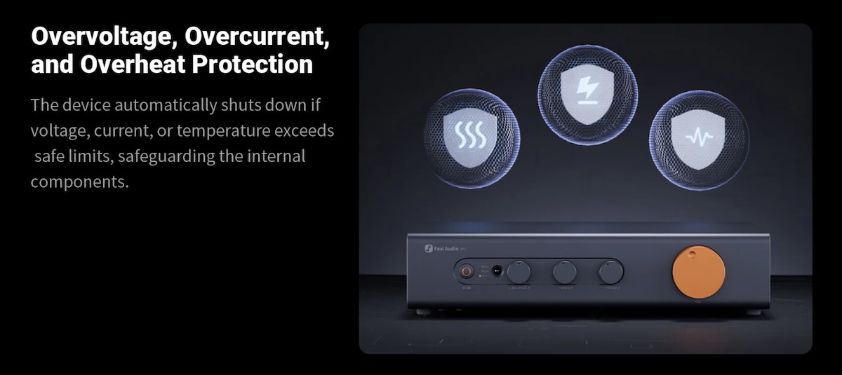 Fosi ZP3 Preamplifier Circuit Protection Diagram Fosi ZP3 Preamplifier Circuit Protection Diagram