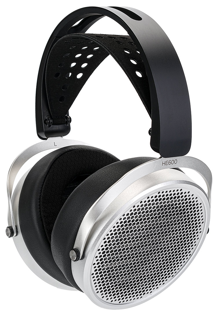 HIFIMAN HE600 open-back planar magnetic headphones Angle View