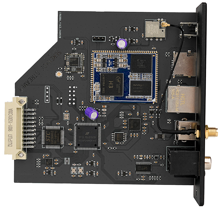 HIFIMAN SERENADE Wireless Desktop DAC/Headphone Amplifier Top Aerial Internal View