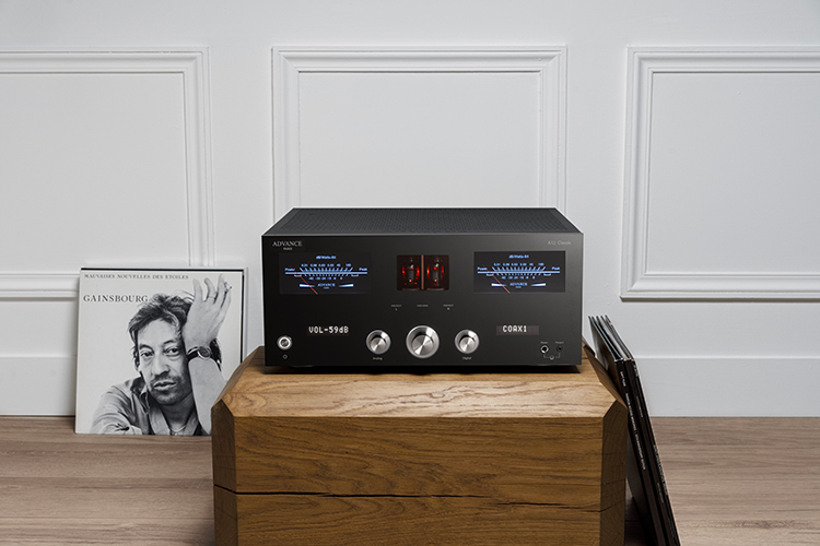 Advance Paris A12 Classic Integrated Amplifier Lifestyle View