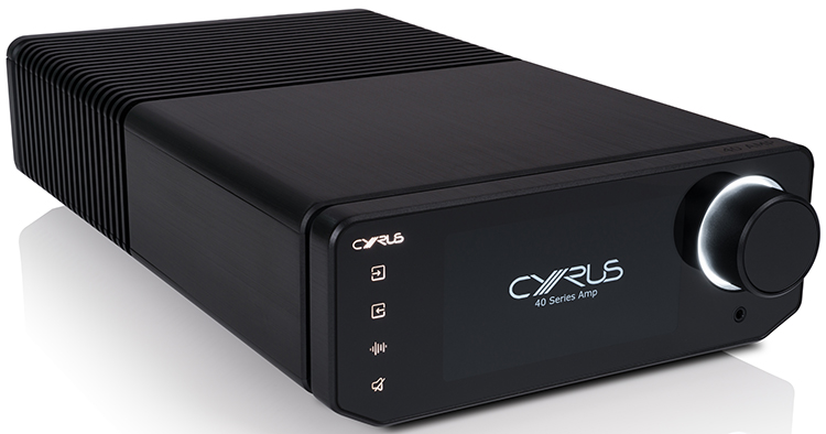 Cyrus Audio 40 AMP - Integrated Amplifier Angle View