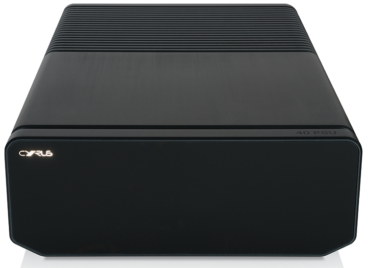 Cyrus Audio 40 PSU – External Power Supply Front Top View