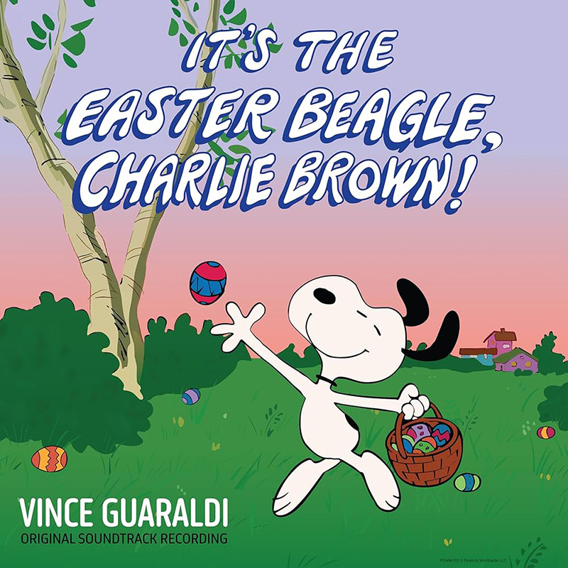 It’s the Easter Beagle, Charlie Brown! Vince Guaraldi