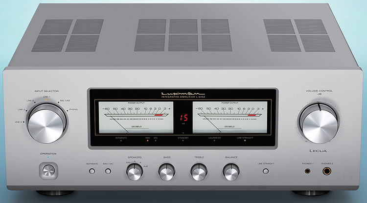 Luxman L-505Z Integrated Amplifier Front View