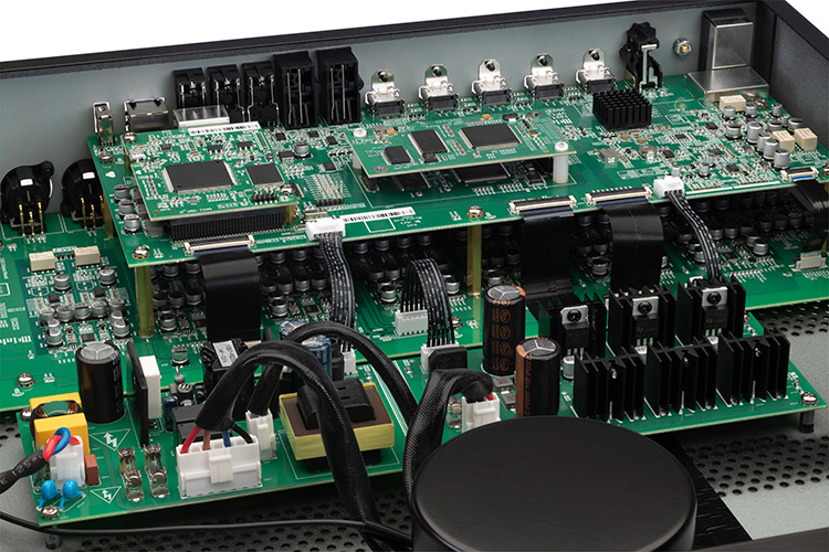 McIntosh MX200 A/V Processor Internal Angle View