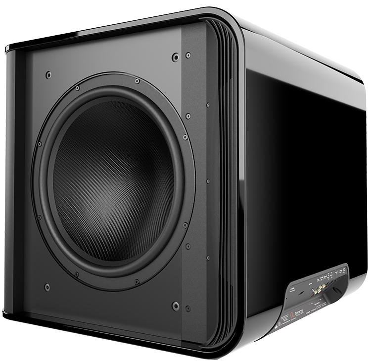 MartinLogan Depth® 215 Luxury Performance Subwoofer Front Angle View