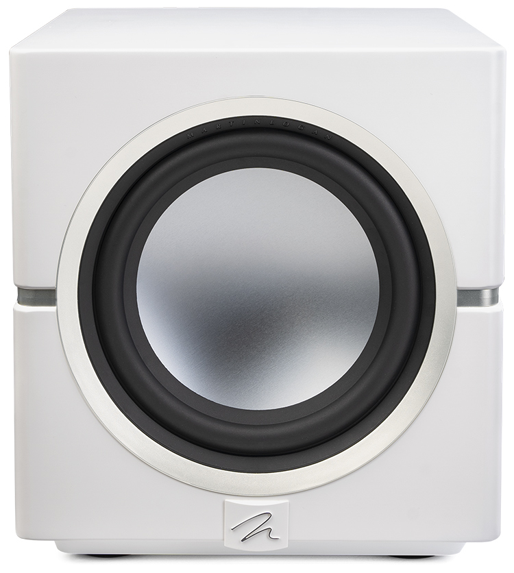 MartinLogan Dynamo 10 Satin White Finish Front View