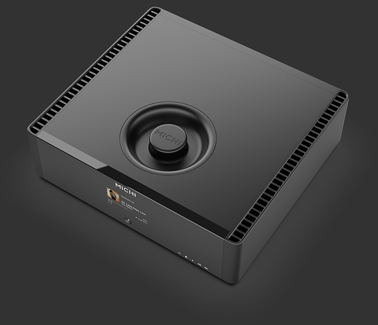 Michi Q5 Transport DAC Top Aerial Angle View