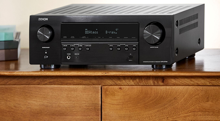 Denon AVR-S770H 7.2-channel Side View