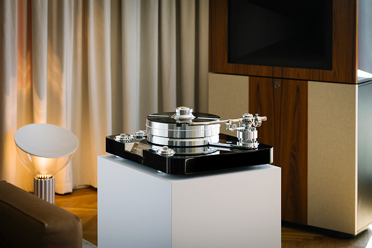Pro-Ject Signature 12.2 Flagship Turntable Living Room Lifestyle View