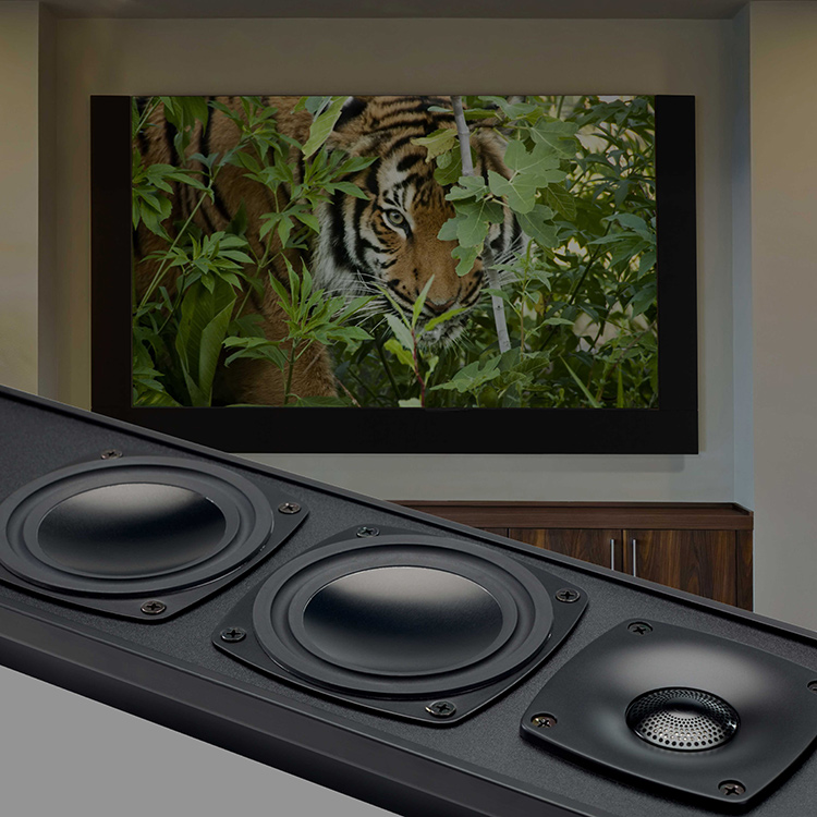 Paradigm Decor Series v2 Custom Speaker System Living Room View